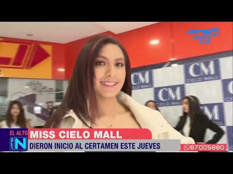Se llevó a cabo la primera versión de la Miss Cielo Mall en la ciudad de El Alto