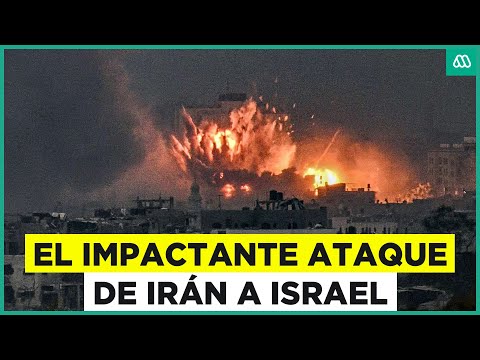 Impactantes registros del bombardeo: Así fue el ataque de Irán a Israel