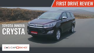 Toyota Innova Crysta | First Drive Review
