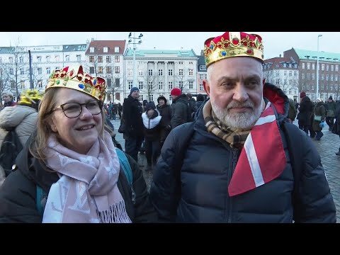 Danes rejoice as beloved Queen Margrethe II abdicates and her popular son Frederik is proclaimed kin