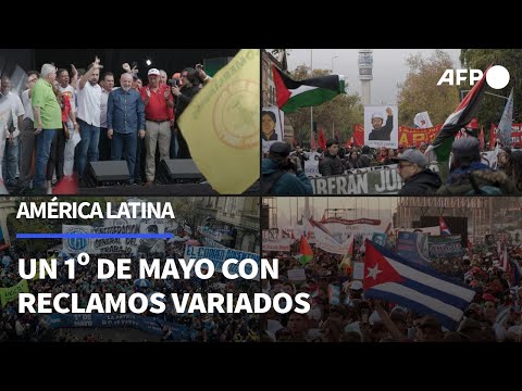 Un 1º de mayo con reclamos variados en América Latina | AFP