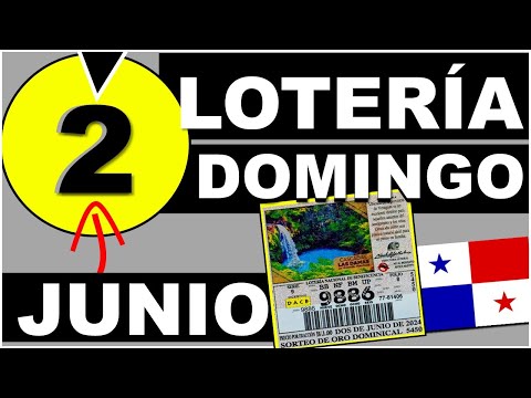 Resultados Sorteo Loteria Domingo 2 de Junio 2024 Loteria Nacional de Panama Sorteo Dominical de Hoy