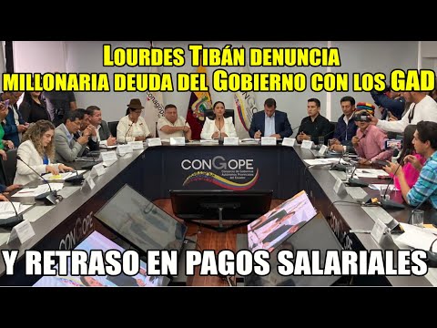 ¡Explosiva Revelación de Lourdes Tibán! La Deuda del Gobierno Amenaza a los GAD