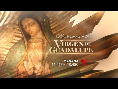 Mañanitas a la Virgen de Guadalupe ¡En vivo desde México! Miércoles 11 de diciembre 11:45PM/10:45C