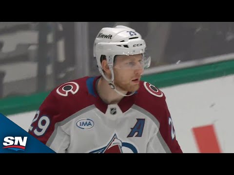 Avalanches Nathan MacKinnon Flies Off The Bench To Score On Delayed Penalty