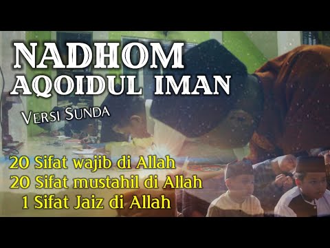 NADHOM AQOIDUL IMAN - 20 SIFAT WAJIB BAGI ALLAH
