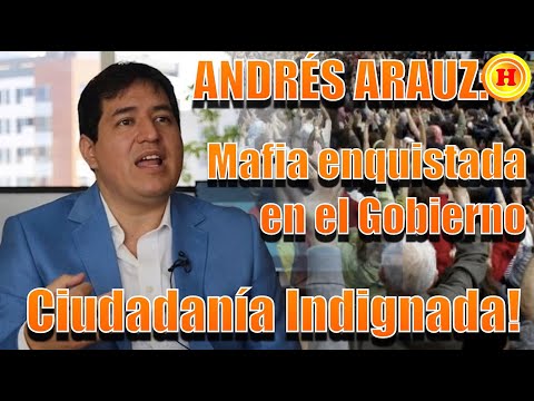 Andrés Arauz: Mafia enquistada en el Gobierno - Ciudadanos indignados