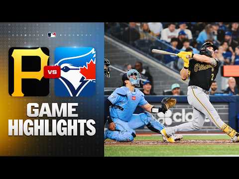 피츠버그 파이리츠 vs 토론토 블루제이스 경기 하이라이트 (5/24/26) | MLB 하이라이트