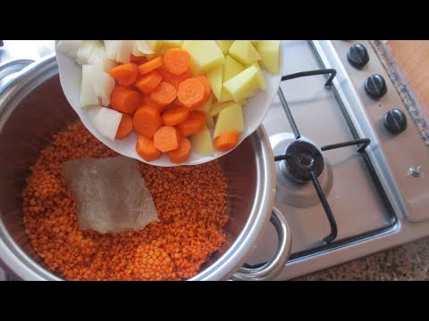 RESTAURANT-STYLE LENTIL SOUP RECIPE - MUST TRY THIS METHOD