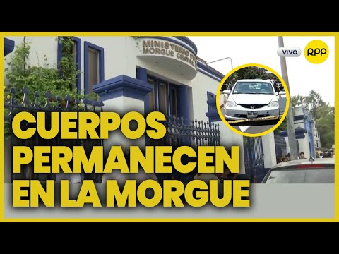 Homicidio en San Miguel: Cuerpos de familia asesinada permanecen en la morgue