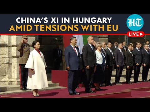 LIVE | Chinese President Xi Jinping Gets Ceremonial Welcome In Hungary, Meets President Sulyok