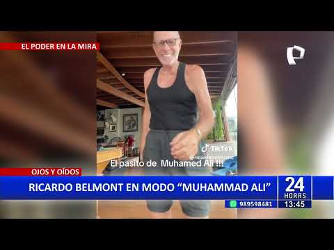 Ricardo Belmont reaparece en modo Muhammad Ali