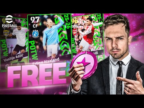How to GET FREE POTW Selection Contract in eFootball 26 | FREE Haaland, Zubimendi & Modric