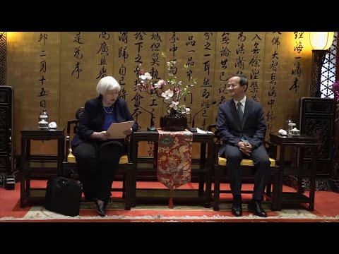 US Treasury Secretary meets with Beijing Mayor Yin Yong during visit to the city