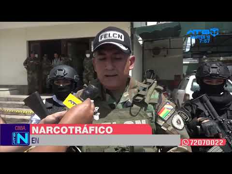 Cochabamba: FELCN secuestra pasta base de cocaína y marihuana