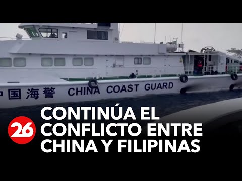 Sigue la pelea entre China y Filipinas