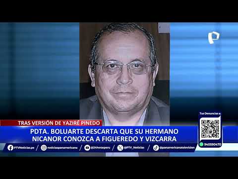 Dina Boluarte rechaza presunto complot contra Alberto Otárola: Mi hermano no conoce a Vizcarra