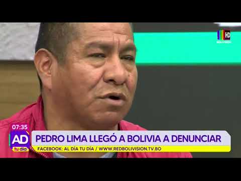 Exclusivo: Pedro Lima, ex jesuita llega a Bolivia a denunciar