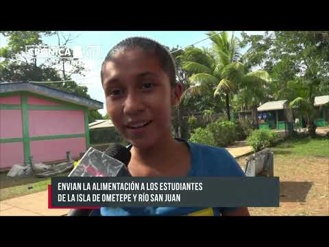 Altagracia recibe la segunda entrega de merienda escolar - Nicaragua