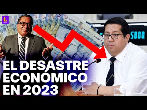 Perú cierra 2023 en recesión económica: Tenemos un ministro mediocre, afirma congresista Anderson