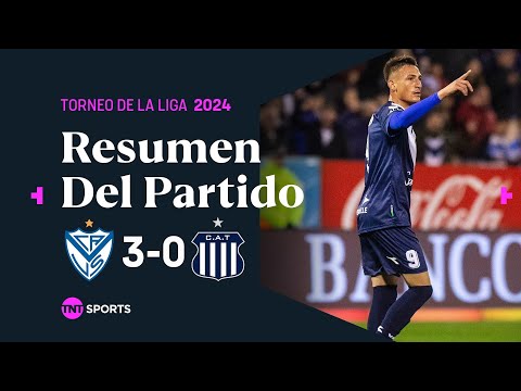 VÉLEZ GOLEÓ a Talleres en el reinicio del TORNEO  | #Vélez 3-0 #Talleres | Resumen