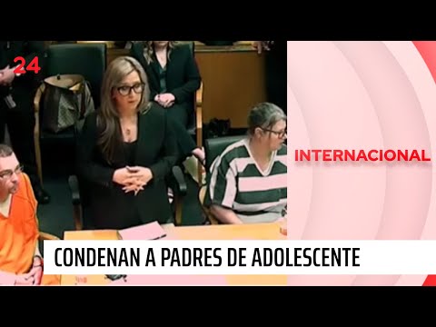Inédito: condenan a padres de adolescente que protagonizó tiroteo en EE.UU. | 24 Horas TVN Chile