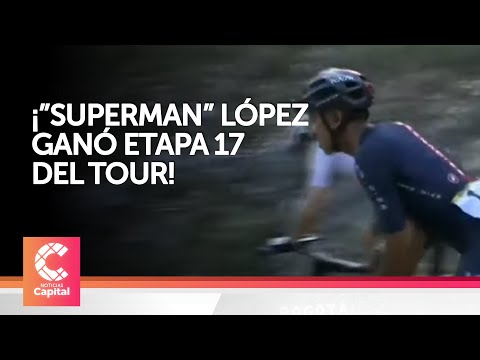 ¡Ganó Superman! El boyacense se impuso en la etapa 17 del Tour de Francia 720p
