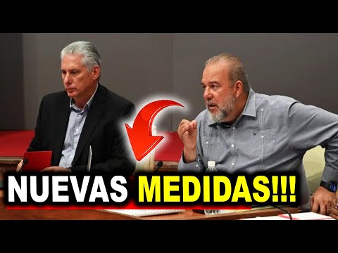 Diaz Canel y Marrero anuncian NUEVAS MEDIDAS