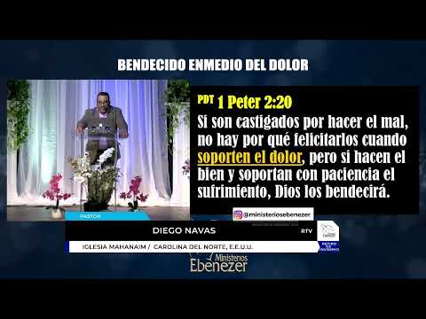 Bendecido en medio del dolor - Pastor Diego Navas - 6to. Servicio Miércoles 29/07/2020