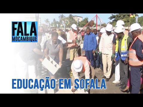 Lançada na cidade da Beira a primeira pedra para a construção de 13 escolas @PortalFM24