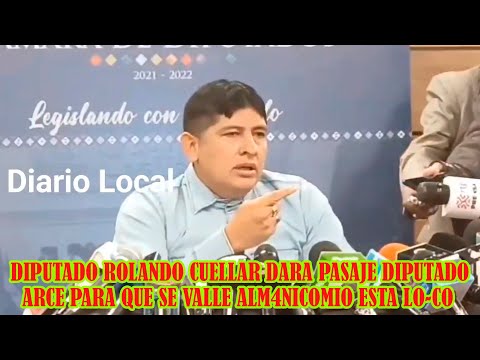 DIPUTADO ROLANDO CUELLAR RESPONDIO AL DIPUTADO HECTOR ARCE  Y LE LLAMA TR4IDOR...