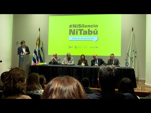 Imágenes del presidente Lacalle Pou en presentación de campaña Ni Silencio Ni Tabú