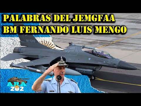EL JEFE DE LA FUERZA AEREA ARGENTINA HABLA DE LOS F-16
