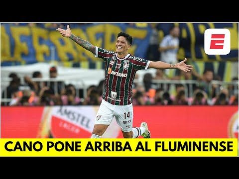 GOL DE FLUMINENSE. Germán Cano marca el 1-0 vs BOCA JUNIORS en LA FINAL | Copa Libertadores