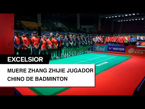 Muere jugador chino de Badminton tras desplomarse en pleno juego