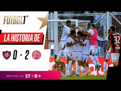 ¡LA HISTORIA DEL TRIUNFO DE LANÚS ANTE SAN LORENZO! | ESPN Fútbol 1 | Fecha 1