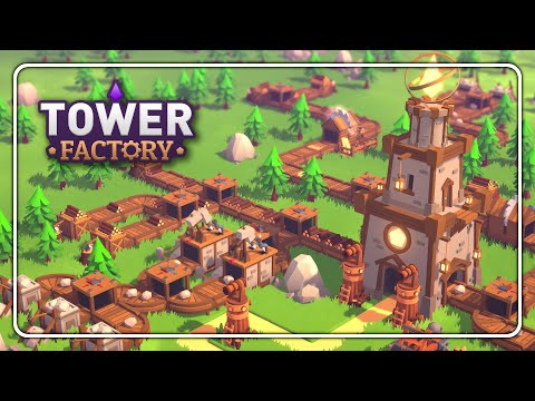 Este JUEGO PROMETE y MUCHO - Tower Factory Gameplay Español