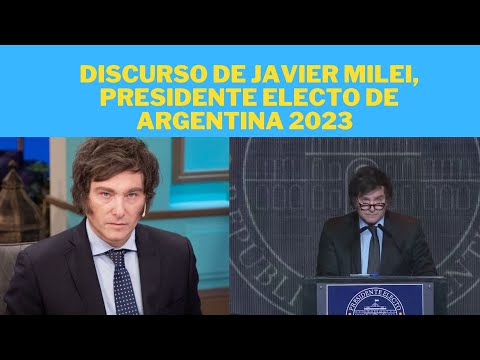 JAVIER MILEI A LOS ARGENTINOS: TODOS SON BIENVENIDOS PARA RECONSTRUIR ARGENTINA