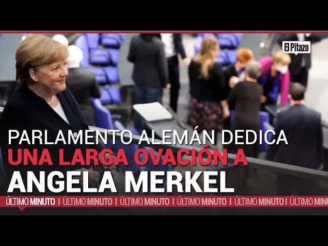 Angela Merkel  recibió una larga ovación y aplausos tras la elección del nuevo canciller alemán