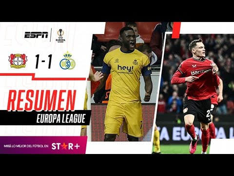 ¡LOS ONCE DE LA COMPAÑÍA RESCATARON UN EMPATE EN EL FINAL! | Bayer Leverkusen 1-1 Union SG | RESUMEN