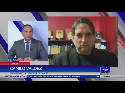 Camilo Valdez de la CSS se refiere al informe de la OIT y el programa de  invalidéz y muerte