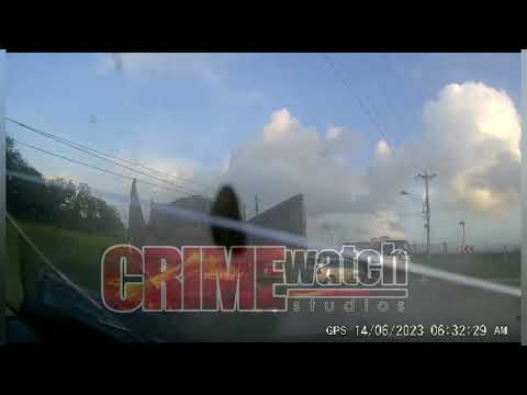 Accident caught on dash cam.. this accident took place earlier at the back of the old airport