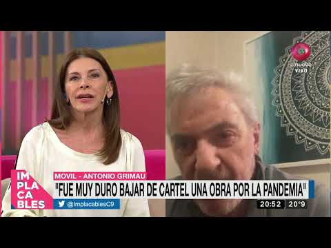 Antonio Grimau: ' El año lo pase sobreviviendo de la mejor manera posible'