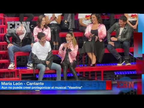 MARÍA LEÓN sigue sin creer que PROTAGONIZARA la nueva puesta en escena de VASELINA | viral