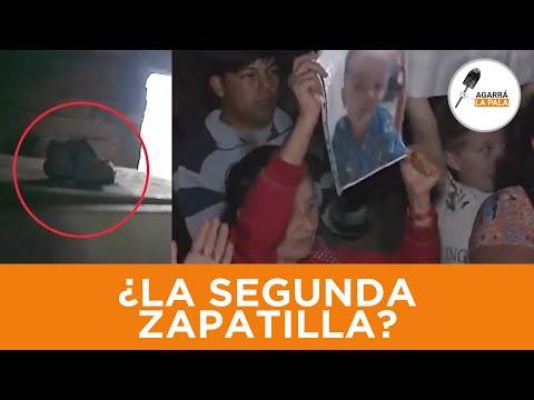 URGENTE: Encontraron la supuesta segunda zapatilla de Loan, el joven desaparecido