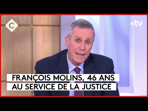 François Molins, magistrat le plus célèbre de France - C à vous - 20/02/2024