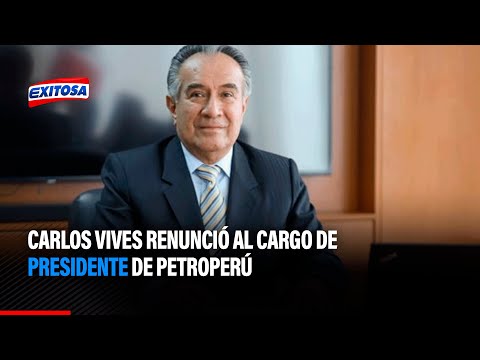 Carlos Vives renunció al cargo de presidente de Petroperú