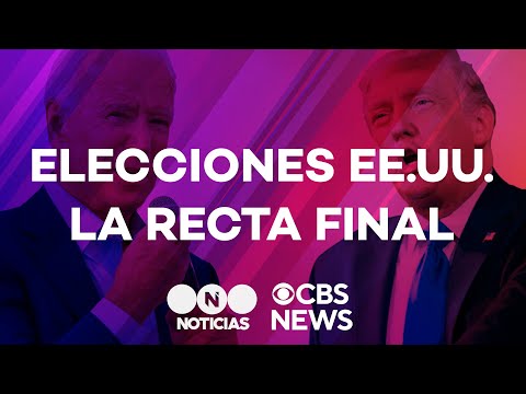 RECTA FINAL en las ELECCIONES DE ESTADOS UNIDOS: Trump VS Biden - Telefe Noticias | CBS News
