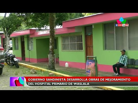 Gobierno Sandinista desarrolla obras de mejoramiento del Hospital Primario de Waslala
