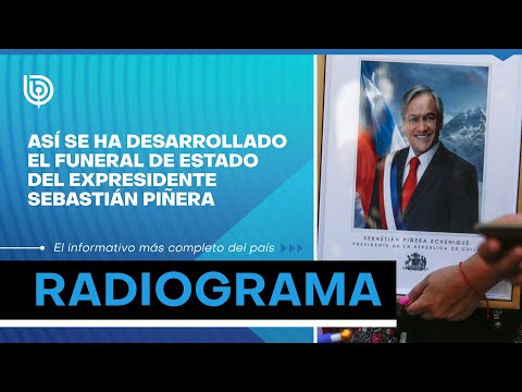 Así se ha desarrollado el funeral de Estado del expresidente Sebastián Piñera
